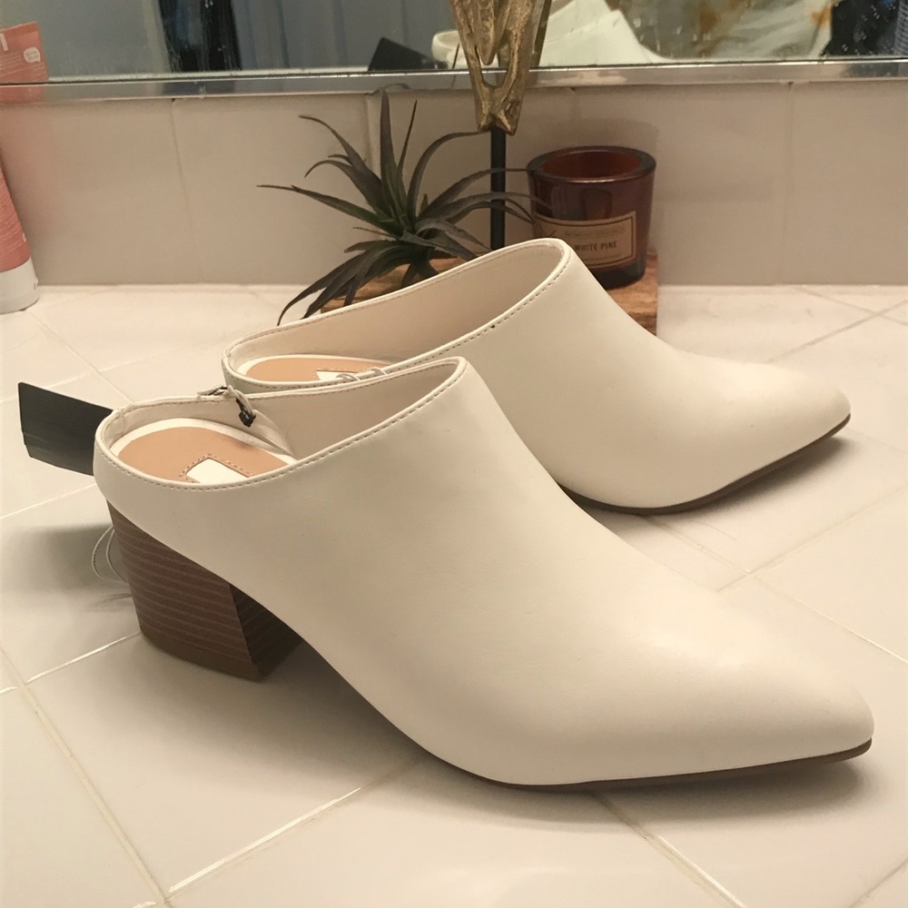 Block Heel Mules